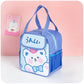Kawaii Cute Blue Bear Lunch Bag Tote