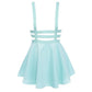 Kawaii Blue Suspenders Skirt