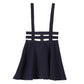Kawaii Black Suspenders Skirt