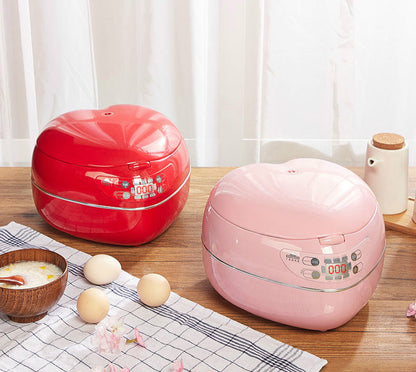 Kawaii Red and Pink Heart Shaped Rice Cookers
