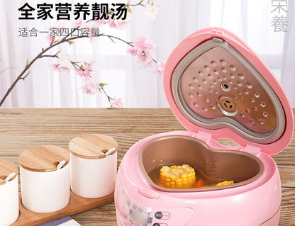🩷🎂 you can purchase a heart-shaped ricecooker with the Link in my Bi